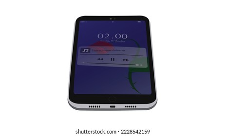 Realistic Mobile Phone Vector Illustration