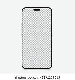 Realistische Handy-Vektorvorlage