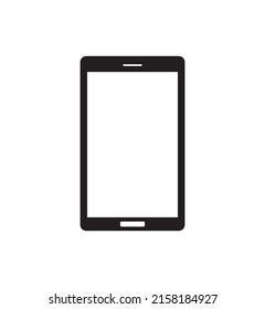 Realistic Mobile Phones Clip Art. Electronic Devices And Gadgets On A White Background.Mobile Device Concept Vector Illustration.