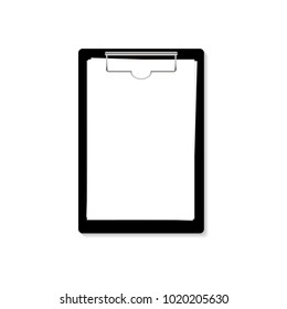 Realistic mock up clipboard