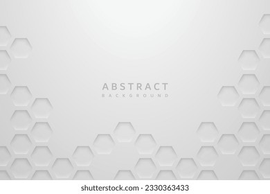 realistic modern 3d polygon pattern gray abstract background