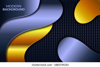 fondo de forma geométrica moderno realista
