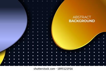 realistic modern geometric shape background