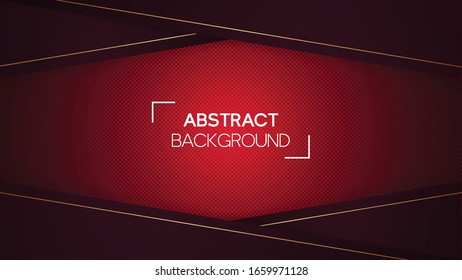 realistic modern red background with geometric style