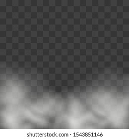 realistic morning fog, night fog, background smoke, clouds, dramatic smoke effects of a show, transparent and isolated vectors.