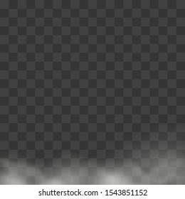 realistic morning fog, night fog, background smoke, clouds, dramatic smoke effects of a show, transparent and isolated vectors.