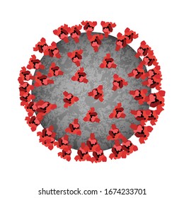 realistic NCOV corona virus 