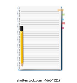 14,533 Ruled notebook Images, Stock Photos & Vectors | Shutterstock