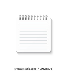 Realistic notebook . Template notebook. Blank cover design. Mock up notebook . Notebook realistic . cover design . notebook design . notebook design . School notebook. Business Diary