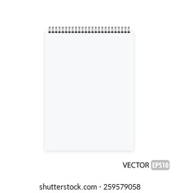 White Note Pad Images Stock Photos Vectors Shutterstock