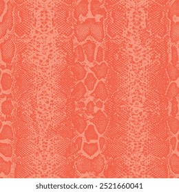 realistic orange snakeskin seamless repeat pattern tile