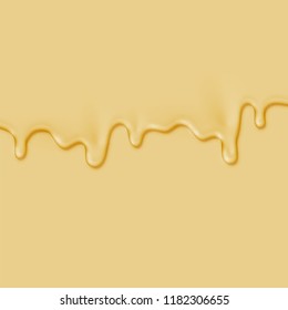 Realistic paint on the same coloured background, vector illustration
