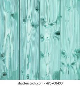 Realistic painted in light green paint wood texture