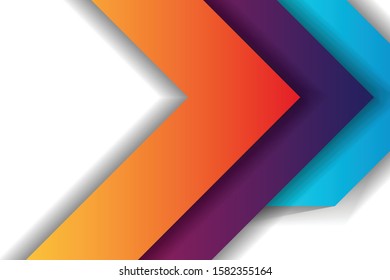 Realistic paper cut layered background for personality 