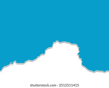 Realistic paper rips texture background