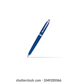 Realistic pen with shadow