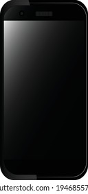  ilustración de vector de teléfono realista en 3d aislado en fondo blanco 