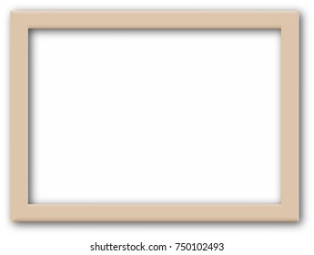 realistic photo frame