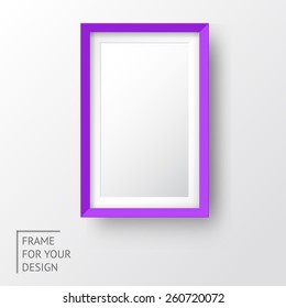 Realistic picture frame