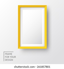 Realistic picture frame