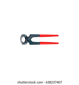 Realistic Pincers Element. Vector Illustration Of Realistic Tongs Isolated On Clean Background. Can Be Used As Tongs, Pincers And Pliers Symbols.