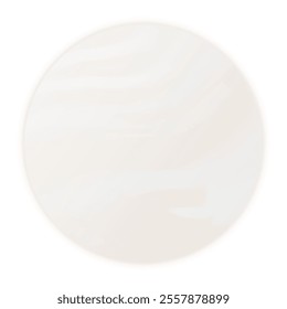  Realistic Planet Venus Isolated Illustration