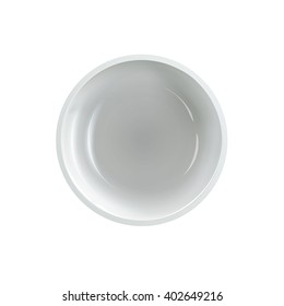 Realistic Plate from top.