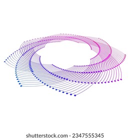 Realistic podium hemisphere. Abstract vector rendering 3d shape round stage, exhibition area. Empty pedestal for cosmetic product display presentation. Isolated vector mock up EPS10 geometric platform