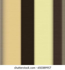Realistic polished brass foil texture background. metal steel gradient template for border, frame, ribbon design	
