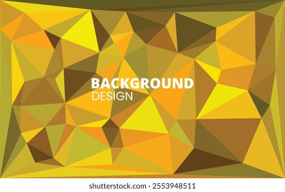 Realistic polygonal background for your graphic resource