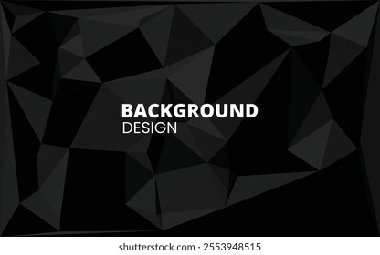 Realistic polygonal background for your graphic resource