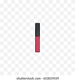 Realistic Pomade Element. Vector Illustration Of Realistic Liquid Lipstick Isolated On Clean Background. Can Be Used As Liquid, Lipstick And Pomade Symbols.