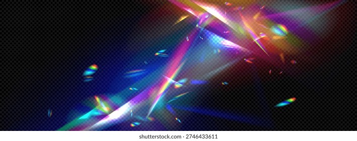 Efecto luz prismática arco