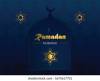 Realistic ramadan day celebration vector abstract