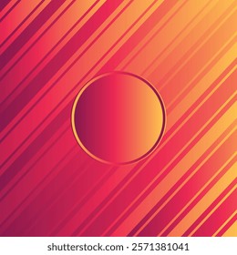 Realistic red abstract gradient color stylish background
