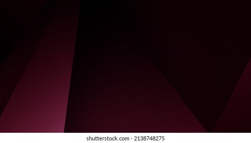Realistic red texture background with 3d triangle and deep shadow, red metal wallpaper 
