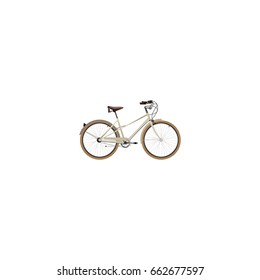 Realistic Retro Element. Vector Illustration Of Realistic Old  Isolated On Clean Background. Can Be Used As Old, Retro And Bike Symbols.