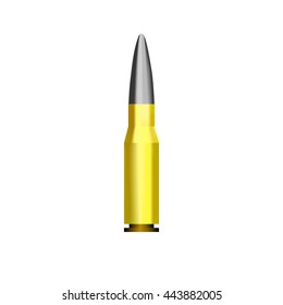 Realistic rifle bullet firearm