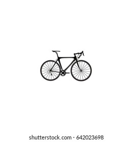 Realistic Road Velocity Element. Vector Illustration Of Realistic Exercise Riding Isolated On Clean Background. Can Be Used As Road, Bike And Bicycle Symbols.