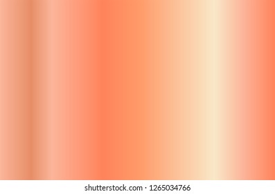 Realistic rose gold gradient texture. Shiny golden pink metal foil gradient. Vector illustration