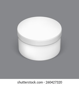 Download Round Box Mockup High Res Stock Images Shutterstock