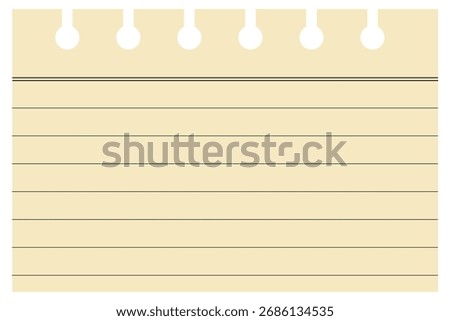 Realistic rule paper page of notebook. School sheet with lines and grid. Notepad for mathematics and letter and blank notepaper isolated on gray background eps10 art design lines, grid page notebook