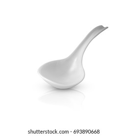 realistic scoop isolated on white background. vector illustration
