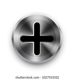 Realistic screws - stock vector