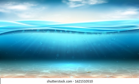 Design Template Underwater Part Stock Photo 264273713 | Shutterstock