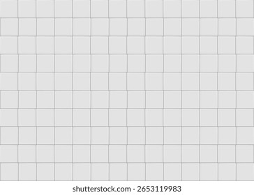 Textura cerâmica sem costura realista com linhas de caldas macias e layout quadrado, ideal para soalho ou parede maquetes e fundos, ótimo para banheiro, cozinha ou visualização arquitetônica.