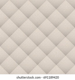 Realistic seamless cotton upholstery sailcloth texture. Abstract rough sackcloth fabric. Beige linen canvas texture. Can be used in web design and graphic design.