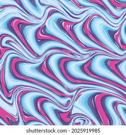 Realistic seamless marble texture in light blue, dark blue and fuchsia color