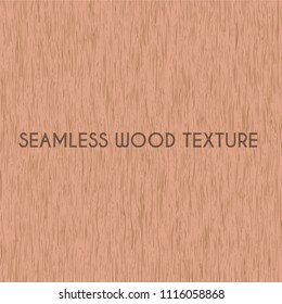 Realistic seamless pattern of hard wood - vector texture