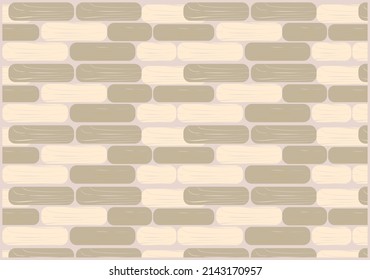 Realistic seamless vector brick wall. stone-lined with granite walls, Flat wall texture. stone wall background, marble textured brick background can be used for print, paper, design, decor, graphic de